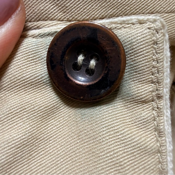 Anthropologie | Tulle | Women's Tan Trench Coat | Sz M - Picture 9 of 10